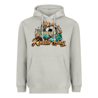 Moon Dust It's a Soccer Kinda Day Heavyweight Hoodie - HowdyJamesFarm