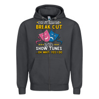 Smoke My Brain is 95% Show Tunes. Funny Theatre Gift. Zipper Hoodie - Bettercallsaul