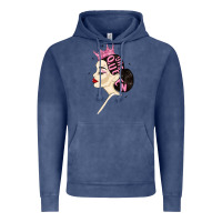 Vintage Denim yas queen Vintage Hoodie - MaliasSmallBusiness