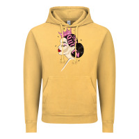 Vintage Mustard yas queen Vintage Hoodie - MaliasSmallBusiness