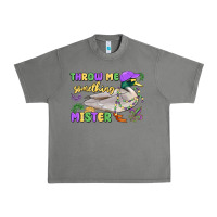Tornado throw me something mister mardi gras duck Urban Heavy Tee - MaliasSmallBusiness