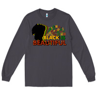 Smoke black is beautiful Long Sleeve Tee - NancyCooperArtShop