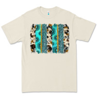 Bone gemstone sunflower cowhide brushstroke Premium Tee - AdoDesignShop