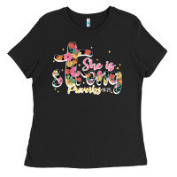 Black she is strong proverbs 31 25 Ladies Tee - JahusDesignShop