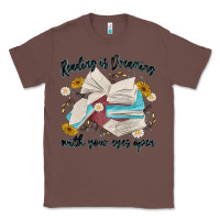 Chestnut reading is dreaming with your eyes open Classic Tee - MaliasSmallBusiness