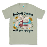 Matcha reading is dreaming with your eyes open Classic Tee - MaliasSmallBusiness