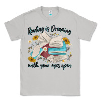 Moon Dust reading is dreaming with your eyes open Classic Tee - MaliasSmallBusiness