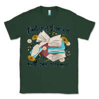Sports Green reading is dreaming with your eyes open Classic Tee - MaliasSmallBusiness