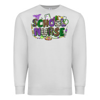 Dove Grey school nurse mardi gras Premium Sweatshirt - CowGirlArtShop