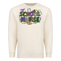 Sandshell school nurse mardi gras Premium Sweatshirt - CowGirlArtShop