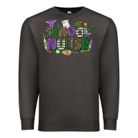 Smoke school nurse mardi gras Premium Sweatshirt - CowGirlArtShop