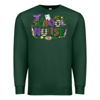 Sports Green school nurse mardi gras Premium Sweatshirt - CowGirlArtShop