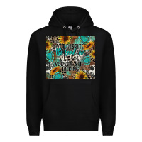 Black yet despite the look on my face you are still talk Premium Hoodie - CowGirlArtShop