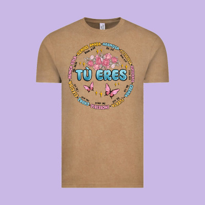 Tu Eres Inspiration Vintage Tee Designed By Maliassmallbusiness