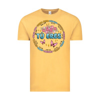 Vintage Mustard tu eres inspiration Vintage Tee - MaliasSmallBusiness
