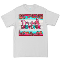 Dove Grey i'm a survivor Premium Tee - JahusDesignShop