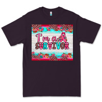 Plum i'm a survivor Premium Tee - JahusDesignShop