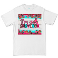 White i'm a survivor Premium Tee - JahusDesignShop