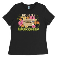 Black made to worship Ladies Tee - JahusDesignShop