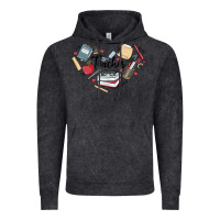 Vintage Black teacher Vintage Hoodie - MaliasSmallBusiness