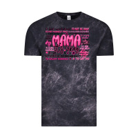 Cloud Black mama its okay typography Vintage Tee - JahusDesignShop