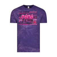 Cloud Purple mama its okay typography Vintage Tee - JahusDesignShop