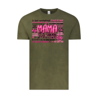 Vintage Olive mama its okay typography Vintage Tee - JahusDesignShop