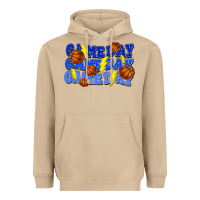 Mushroom Game day game day game day lightning bolt Heavyweight Hoodie - HowdyJamesFarm