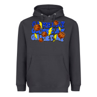 Smoke Game day game day game day lightning bolt Heavyweight Hoodie - HowdyJamesFarm
