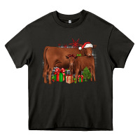 Asphalt Christmas Gelbvieh Heavy Core Tee - JahusDesignShop