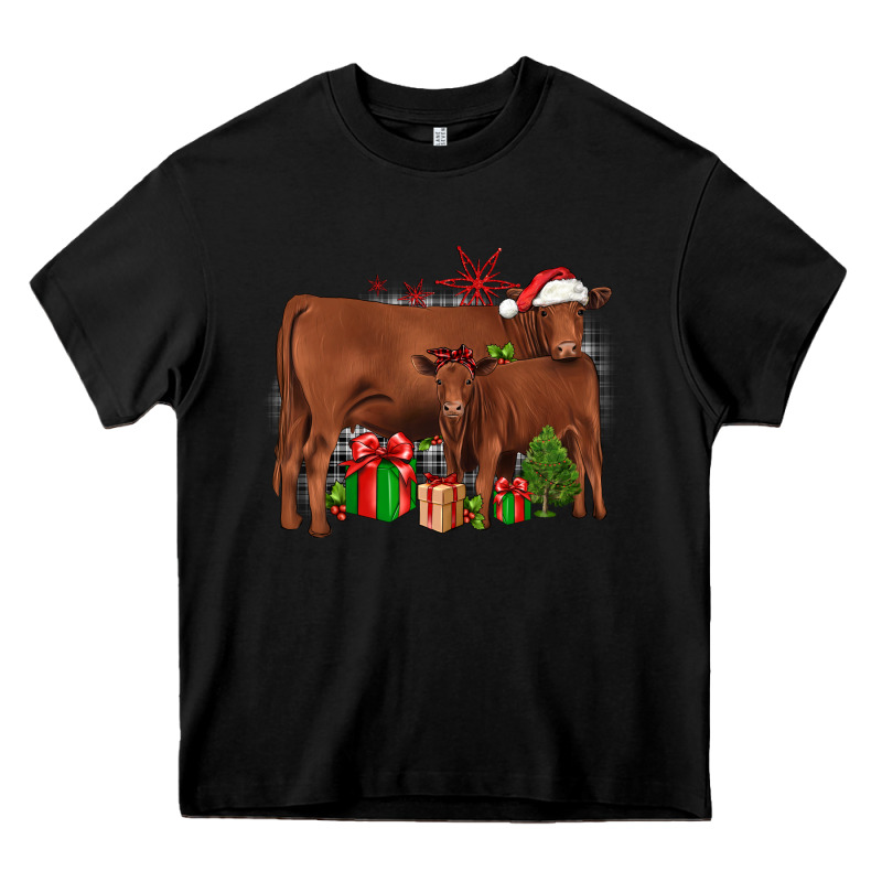Christmas Gelbvieh Heavy Core Tee by JahusDesignShop | Teevron