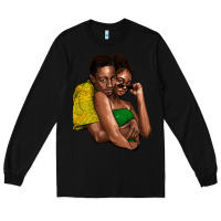 Black black couple Long Sleeve Tee - NancyCooperArtShop