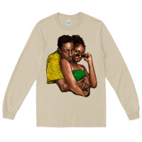 Mushroom black couple Long Sleeve Tee - NancyCooperArtShop