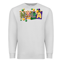 Dove Grey nola cake mardi gras Premium Sweatshirt - CowGirlArtShop