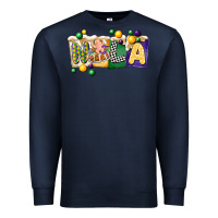 Navy nola cake mardi gras Premium Sweatshirt - CowGirlArtShop