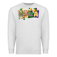 Oatmeal Heather nola cake mardi gras Premium Sweatshirt - CowGirlArtShop