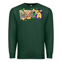 Sports Green nola cake mardi gras Premium Sweatshirt - CowGirlArtShop