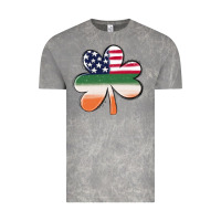 Cloud Rock st patricks day shamrock american flag Vintage Tee - MaliasSmallBusiness