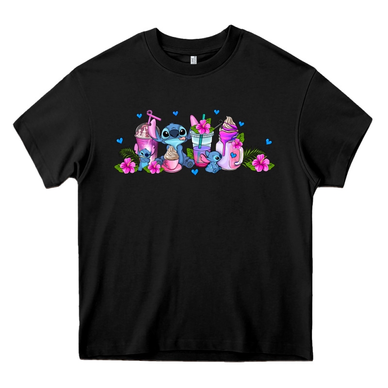 Stitch Coffee Cups Libbey Glass Heavy Core Tee by AdoDesignShop | Teevron