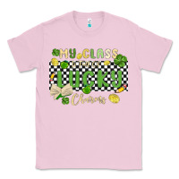 Bubblegum Pink my class is full of lucky charms Classic Tee - MaliasSmallBusiness