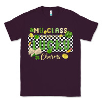 Plum my class is full of lucky charms Classic Tee - MaliasSmallBusiness