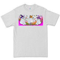 Dove Grey cutes ghosts libbey glass Premium Tee - BundleAndBundleShop
