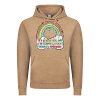Vintage Coffee beautiful day to respect pronouns Vintage Hoodie - MaliasSmallBusiness