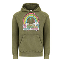 Vintage Olive beautiful day to respect pronouns Vintage Hoodie - MaliasSmallBusiness