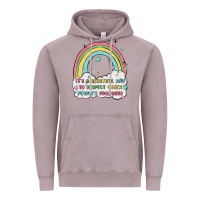 Vintage Zinc beautiful day to respect pronouns Vintage Hoodie - MaliasSmallBusiness