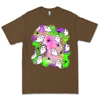 Cacao ghost halloween patch Premium Tee - BundleAndBundleShop