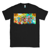 Black Best Teacher Ever Classic Tee - CowhideDigitalArt