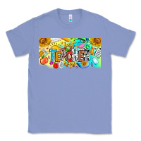 Colony Blue Best Teacher Ever Classic Tee - CowhideDigitalArt