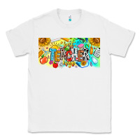 White Best Teacher Ever Classic Tee - CowhideDigitalArt
