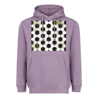 Lavender distressed soccer pattern Heavyweight Hoodie - TumblerDesignByShophia